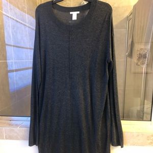 Sweater dress midi